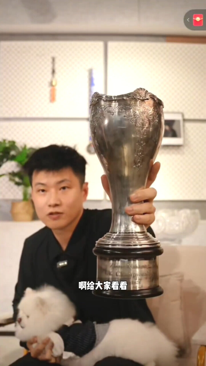 冠军奖杯令人梦寐以求的绝佳演绎